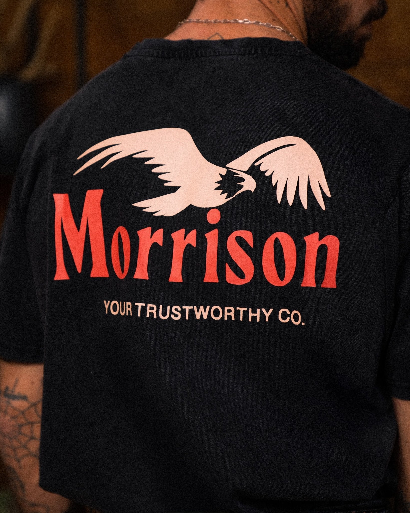 Eagle black tee - CAMISETA - Morrison Shoes