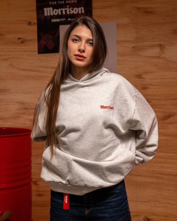 Grey Pockets Hoodie - SUDADERAS - Morrison Shoes