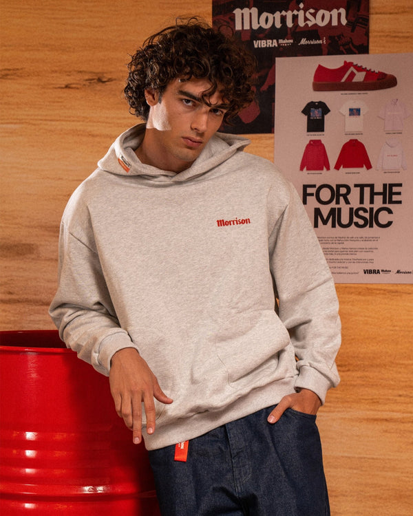 Grey Pockets Hoodie - SUDADERAS - Morrison Shoes