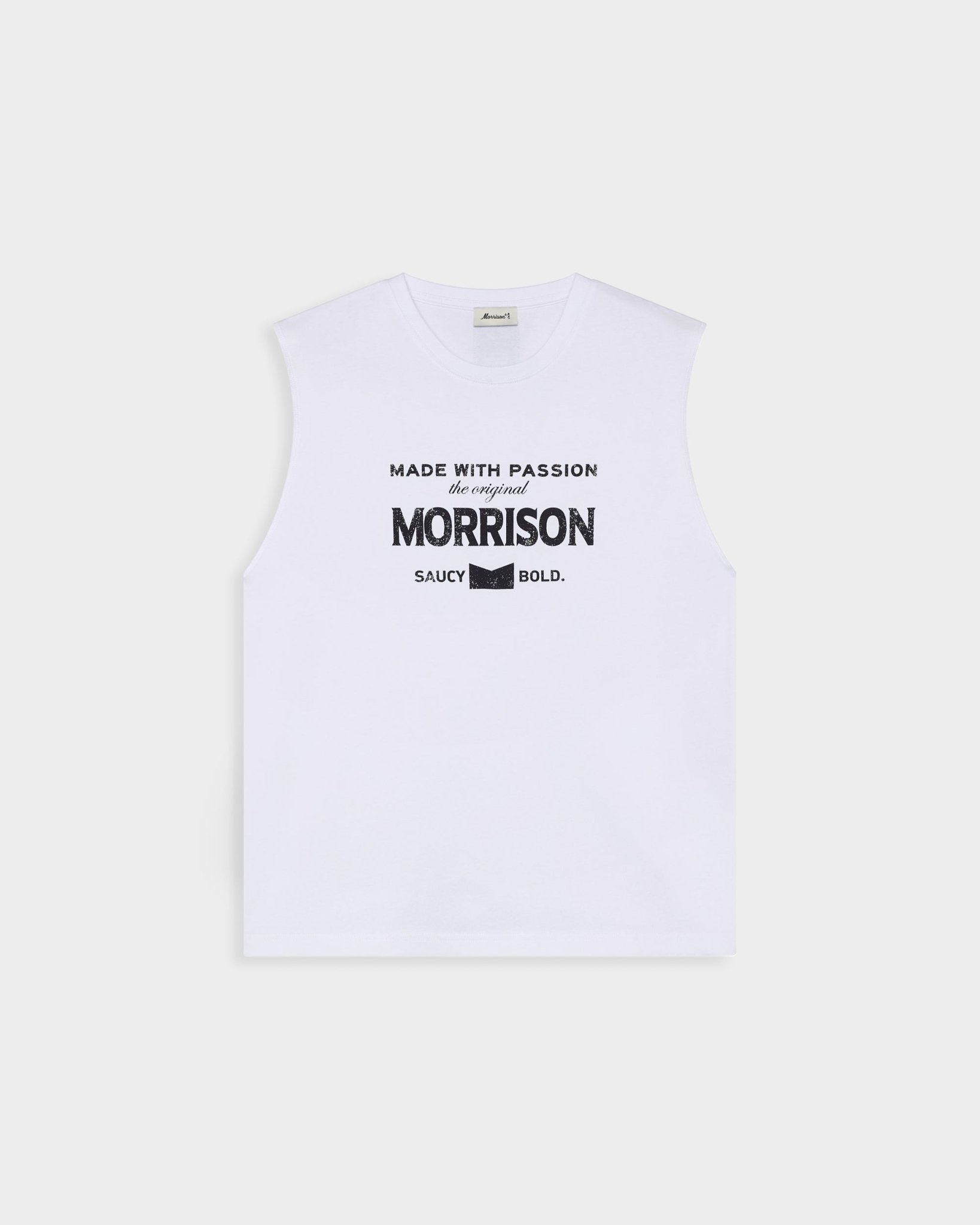 NEW OG WHITE TANK TOP – Morrison Shoes