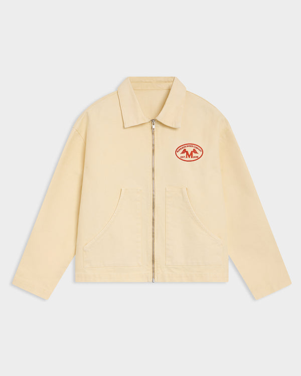 Cream Worker Jacket