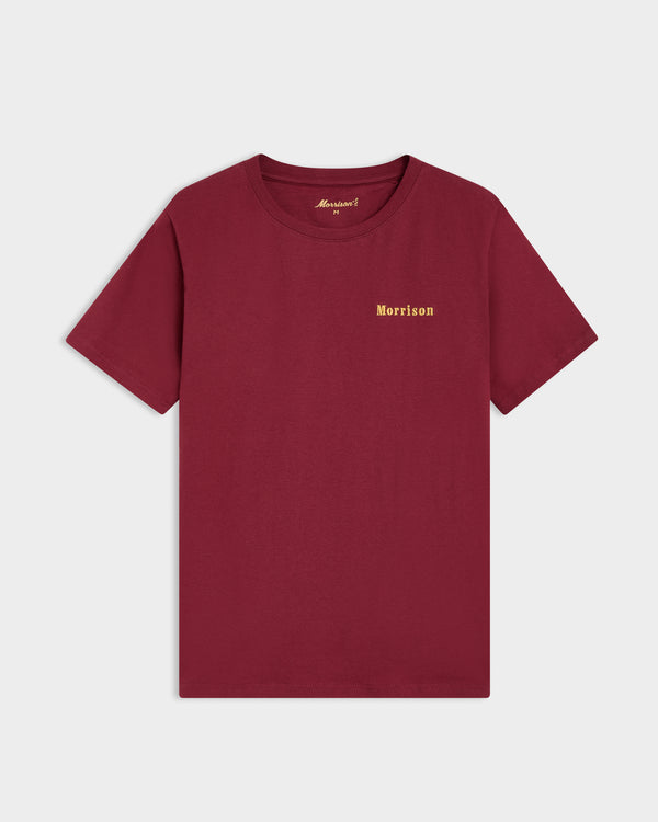 Brand Burgundy Tee