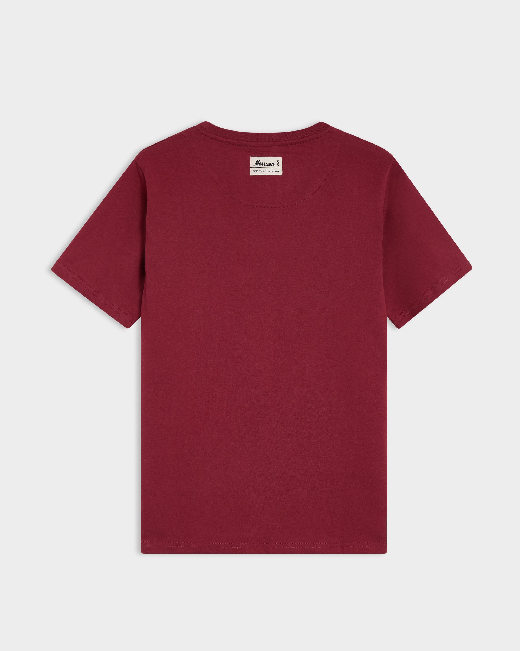 Brand Burgundy Tee