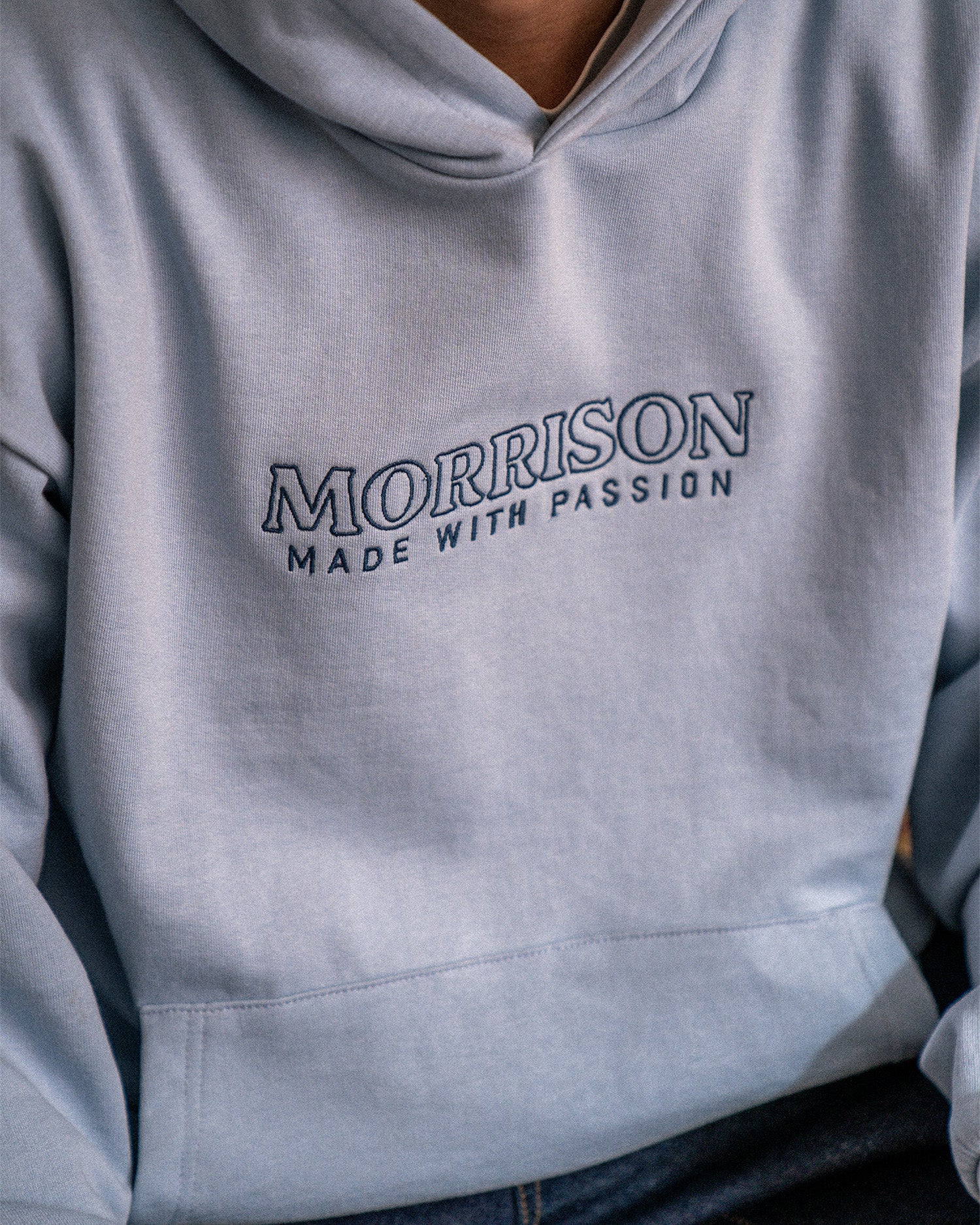 Blue Pale Hoodie