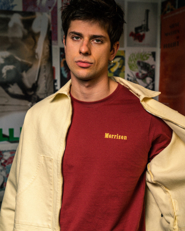 Brand Burgundy Tee