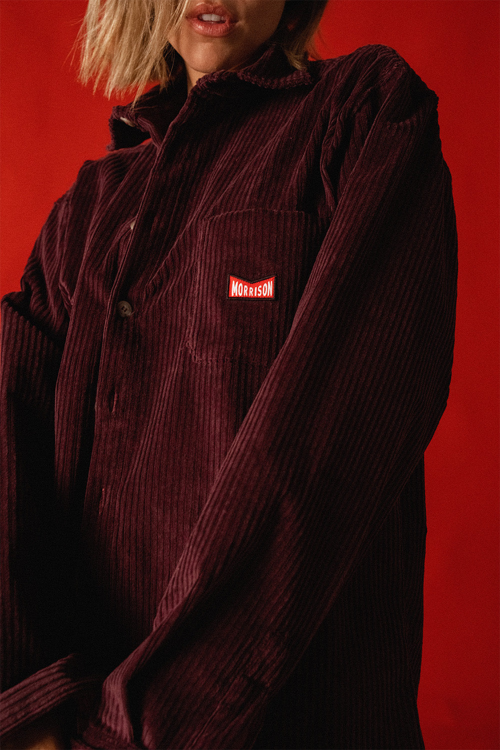 Burgundy Corduroy