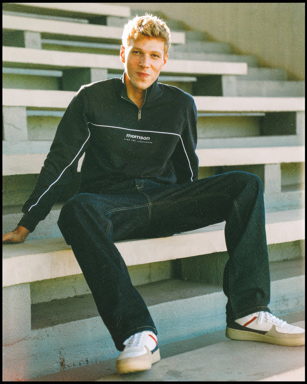 CORE BLUE HALF ZIP