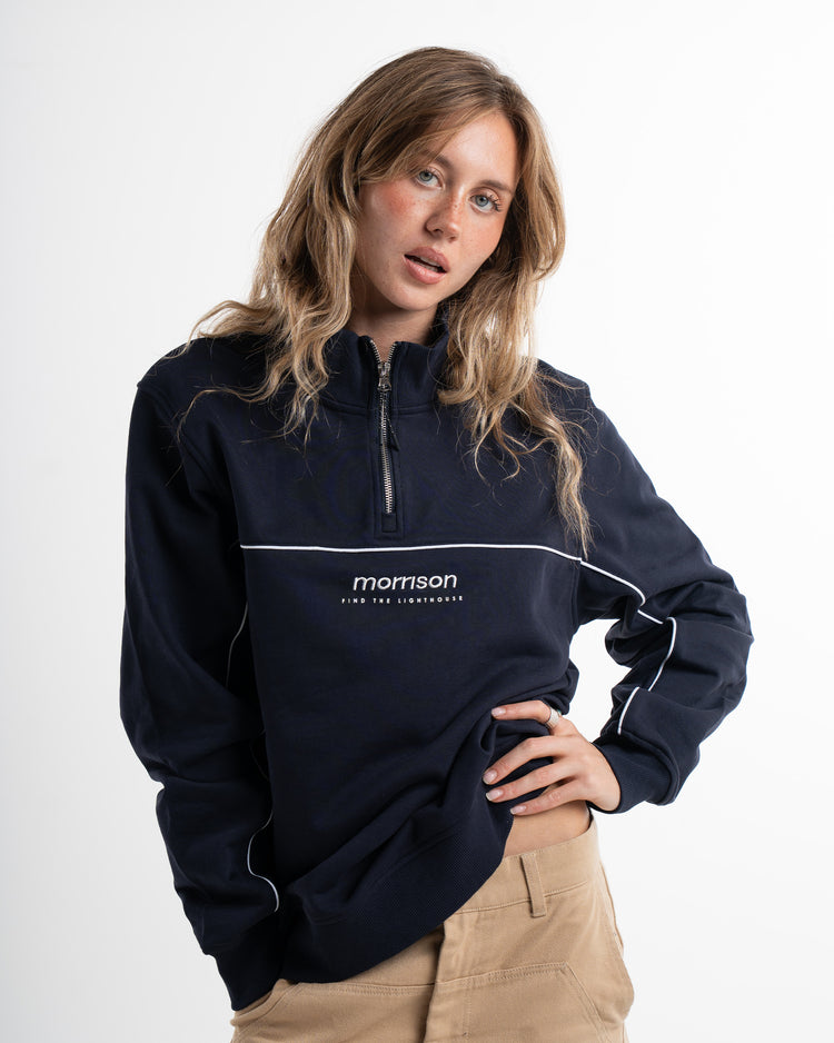 CORE BLUE HALF ZIP