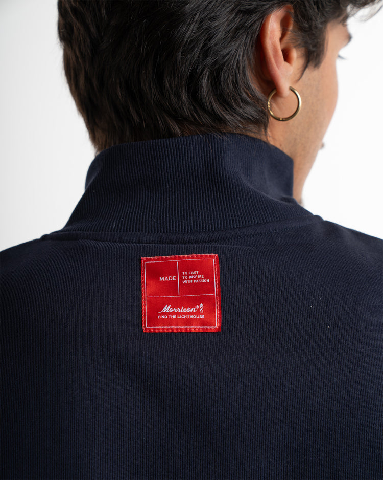 CORE BLUE HALF ZIP
