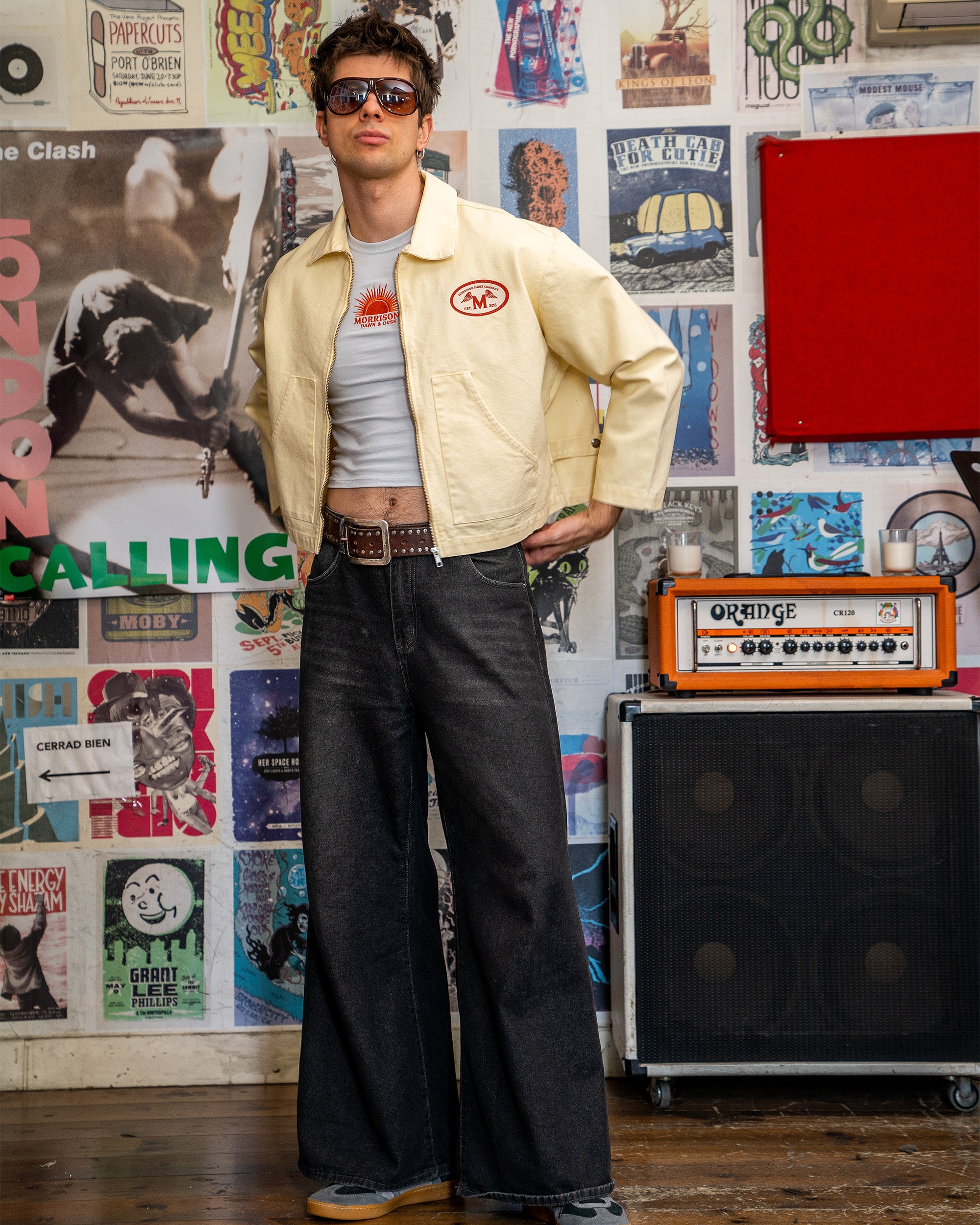 Cream Worker Jacket