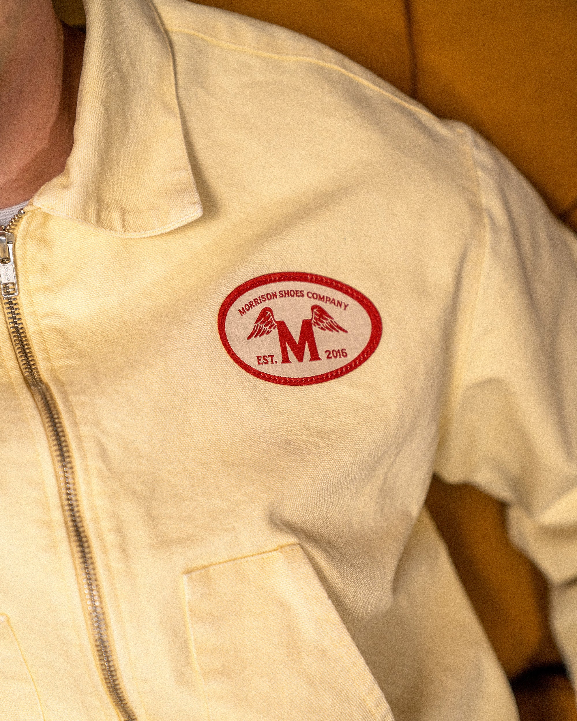 Cream Worker Jacket