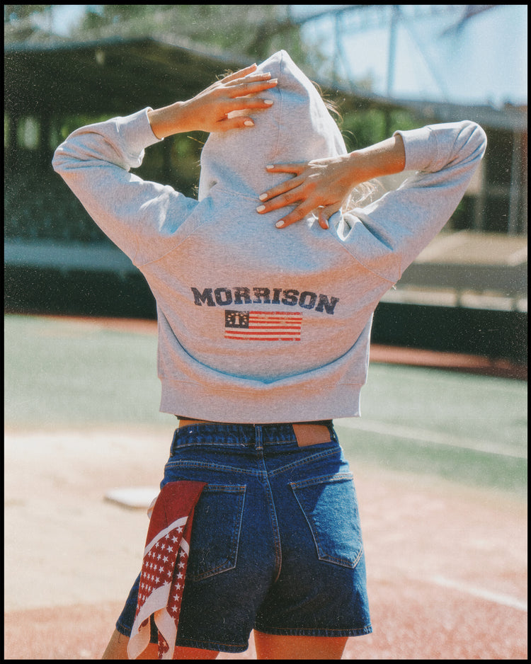 FLAG WMN ZIPPER