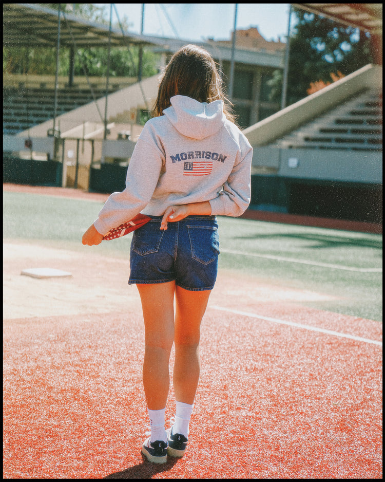 FLAG WMN ZIPPER