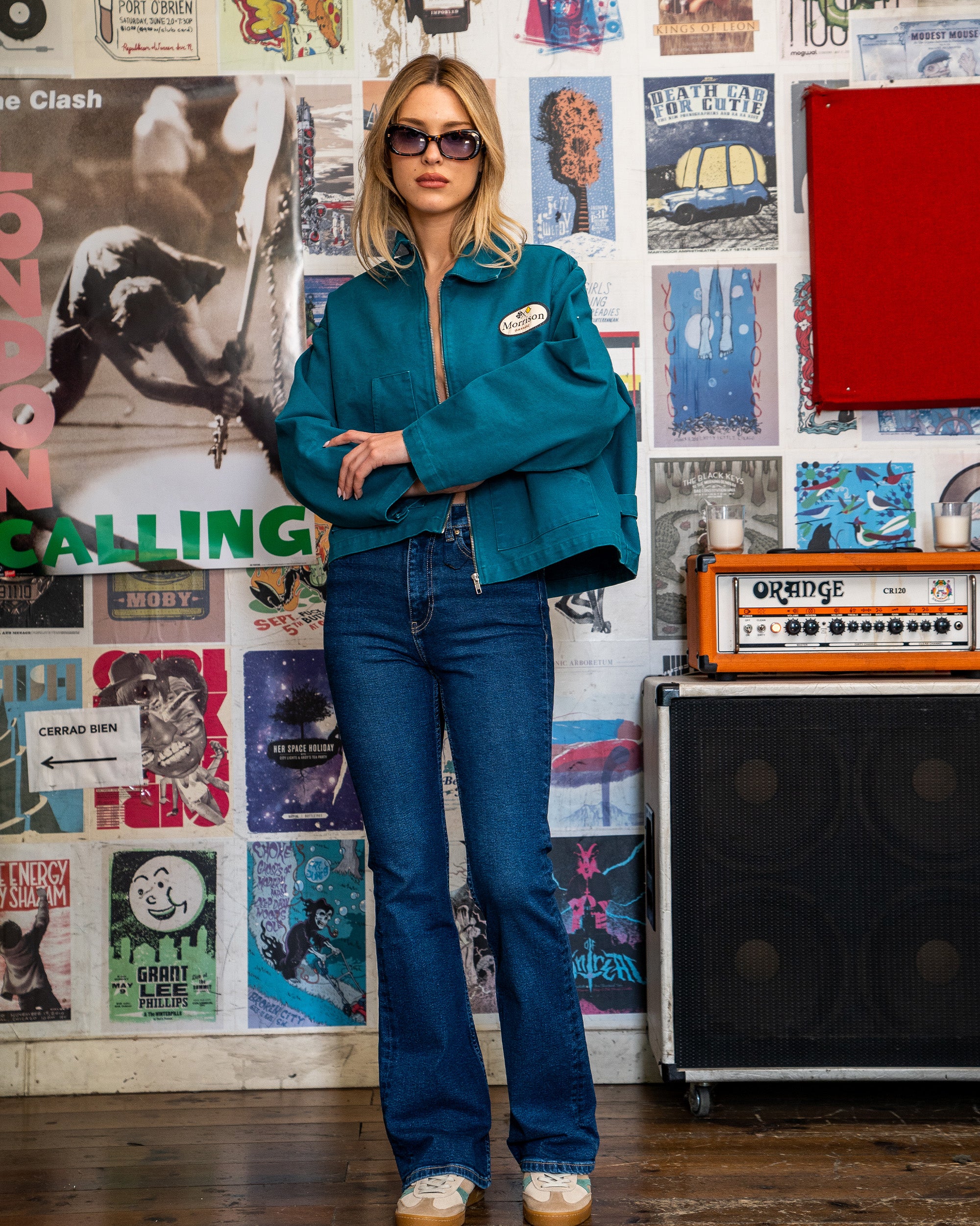Green Worker Jacket