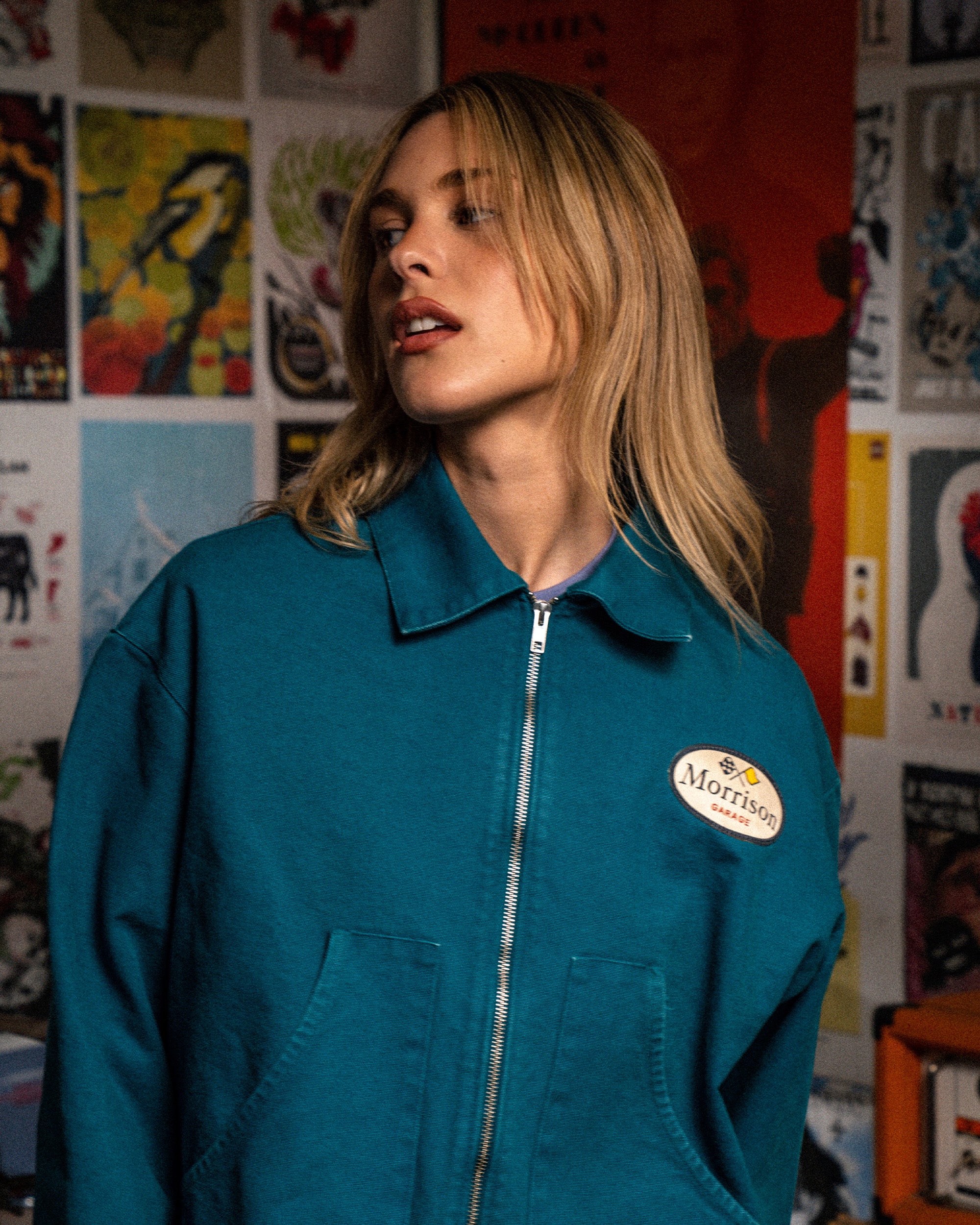 Green Worker Jacket