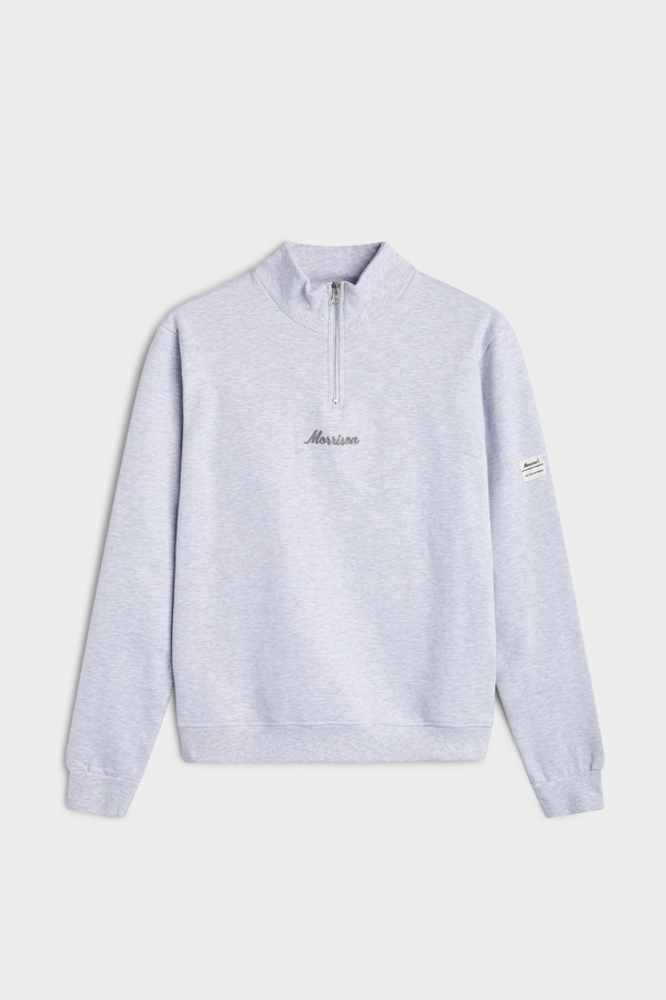 Half Zip Grey