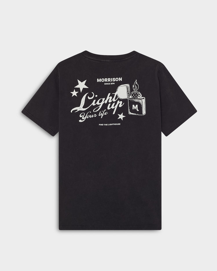 LIGHTUP BLACK TEE