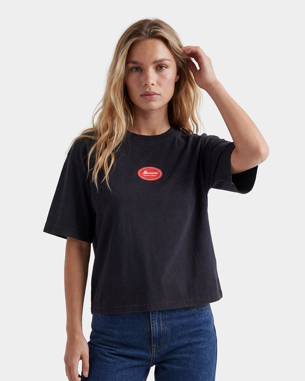 PATCH BLACK BOXY TEE