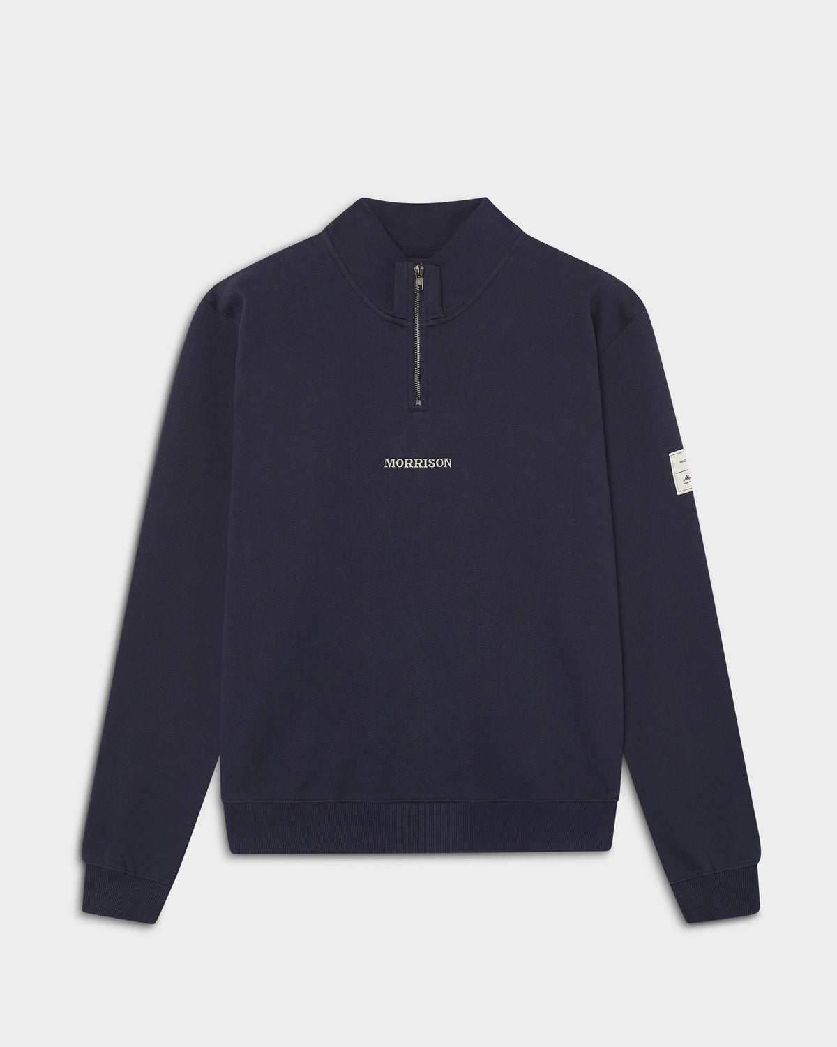 Navy Half Zipper