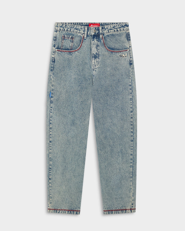 RACING DENIM PANTS