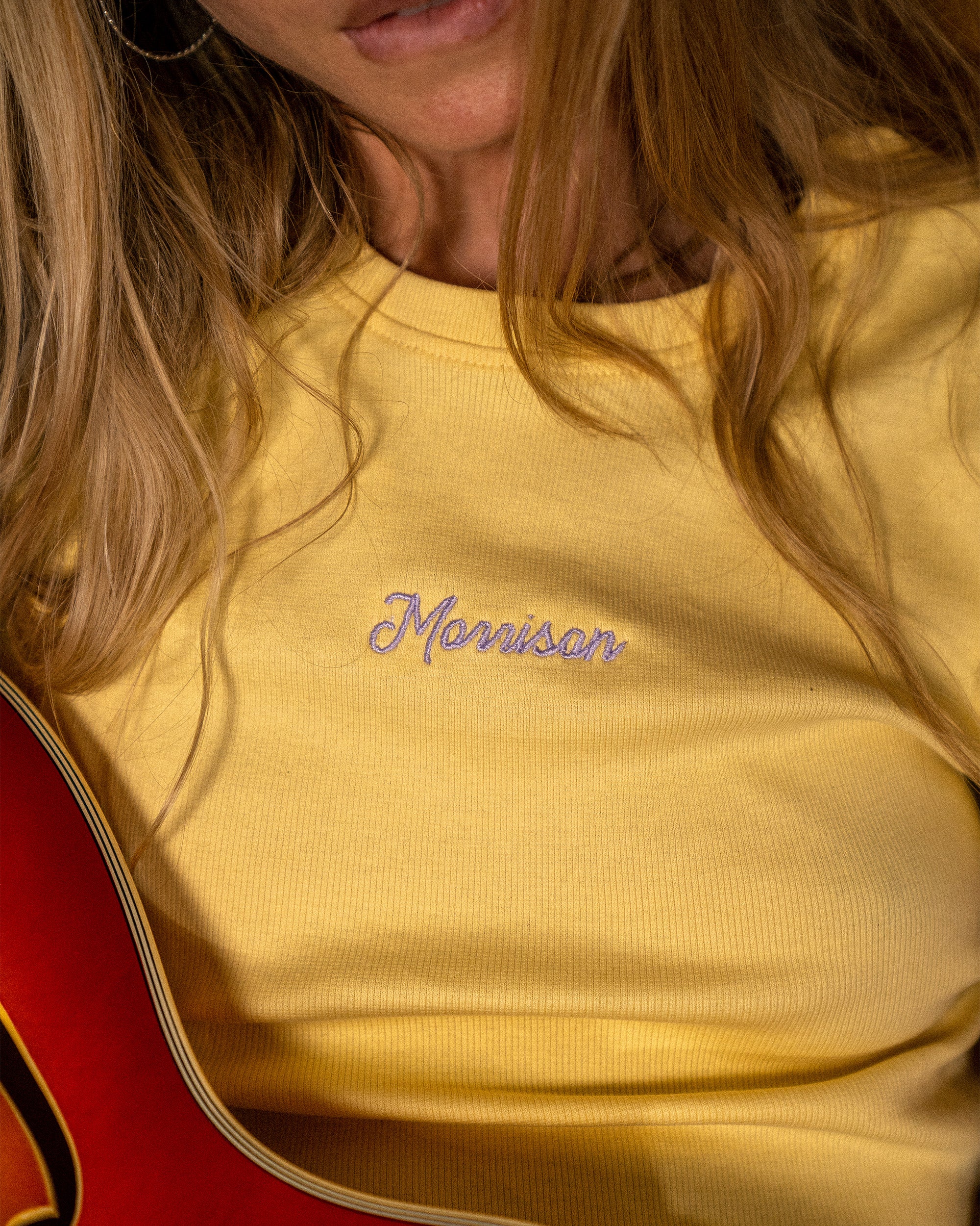 Rib Yellow Tee