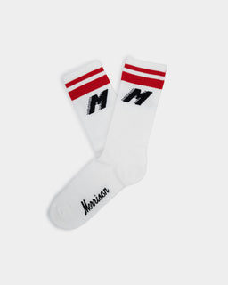 RUN WHITE SOCKS