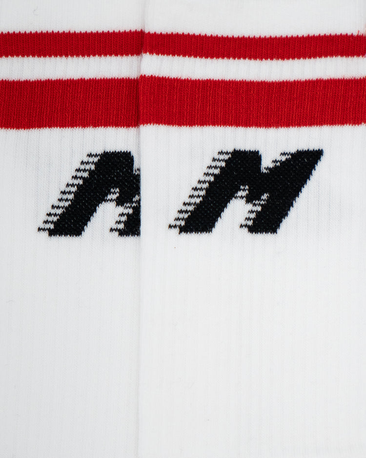 RUN WHITE SOCKS