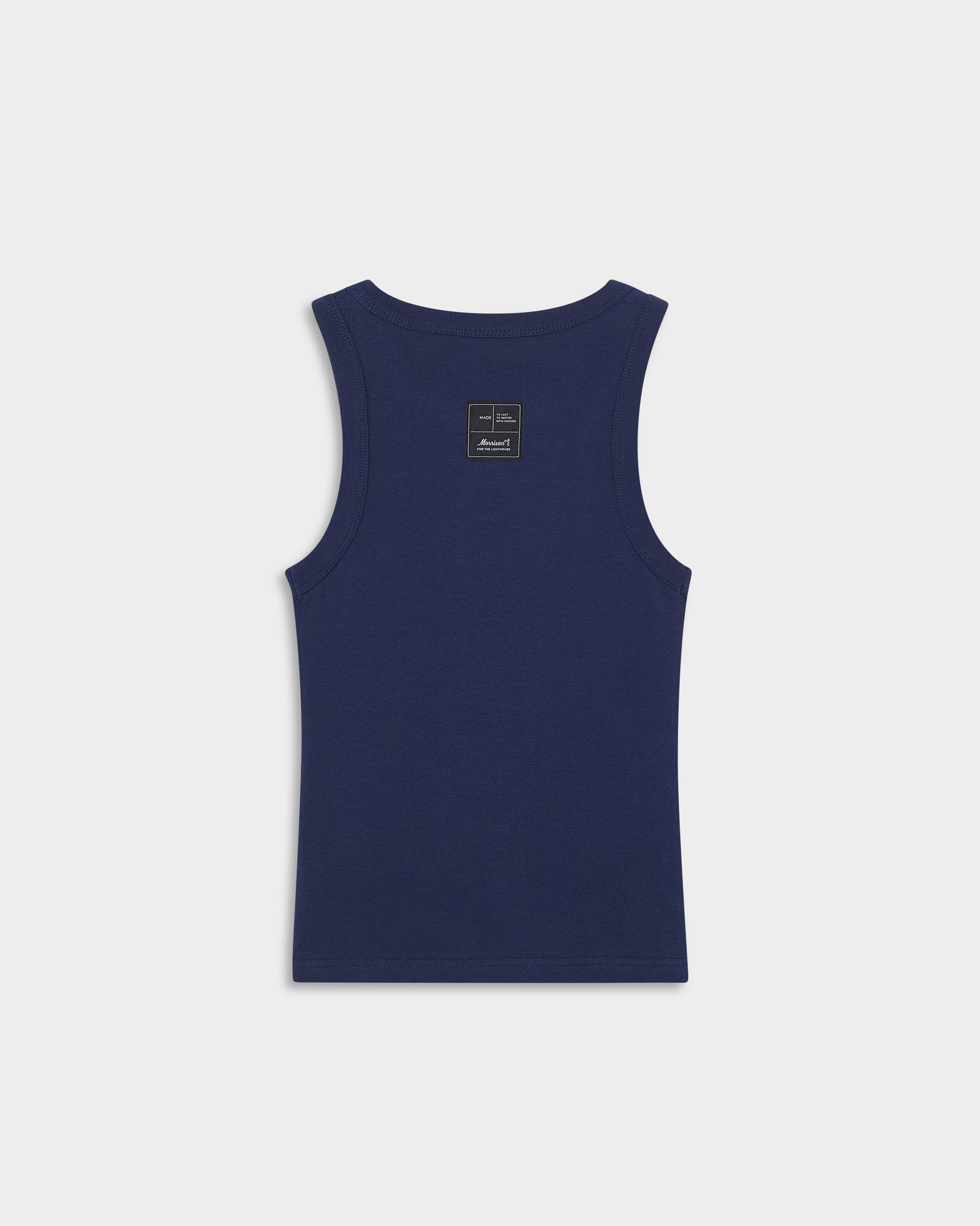 SENSITIVE NAVY TANK TOP
