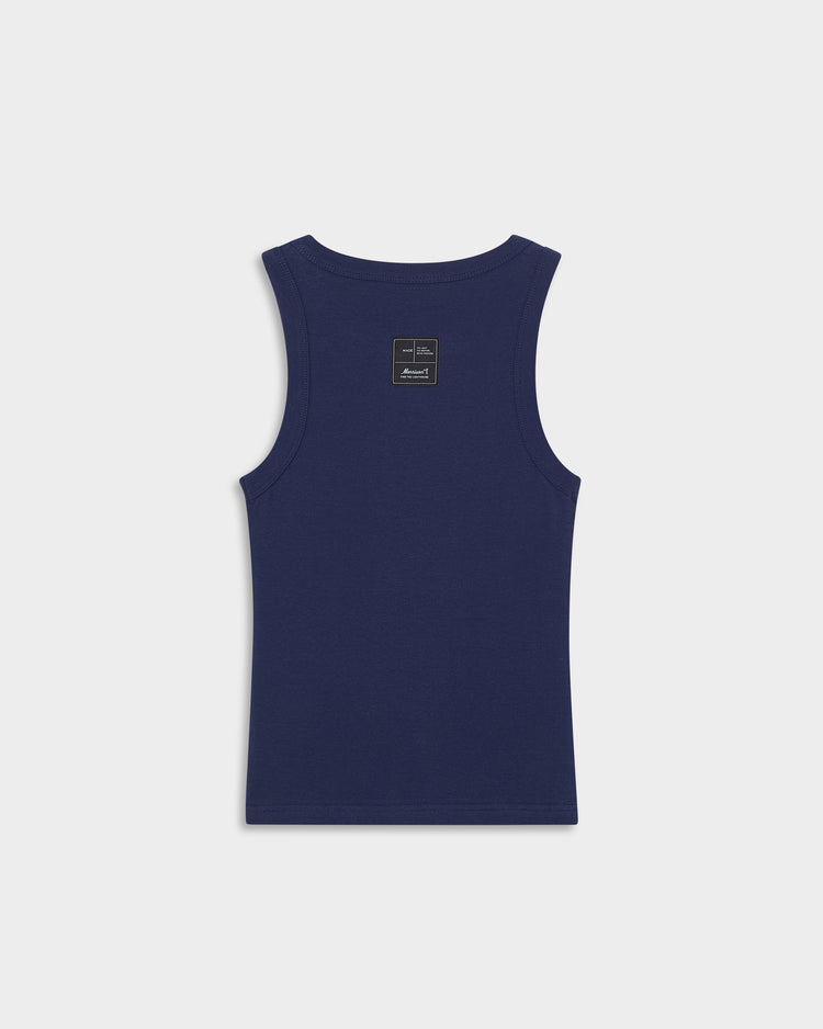 SENSITIVE NAVY TANK TOP