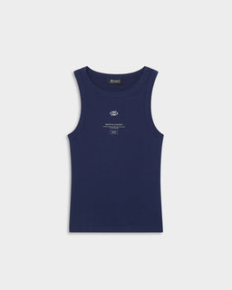 SENSITIVE NAVY TANK TOP