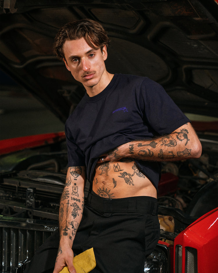 STAR BLUE REGULAR TEE