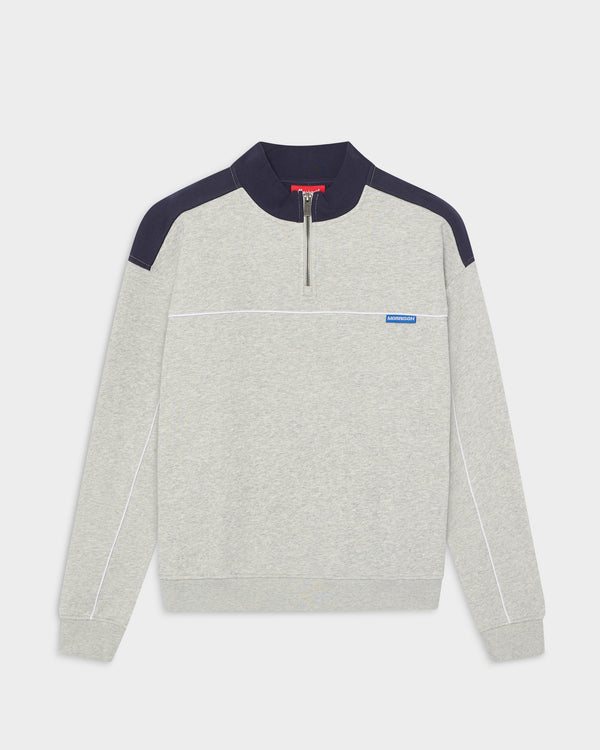 STONE MIX HALF ZIP