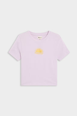 Sunset Malva Tee