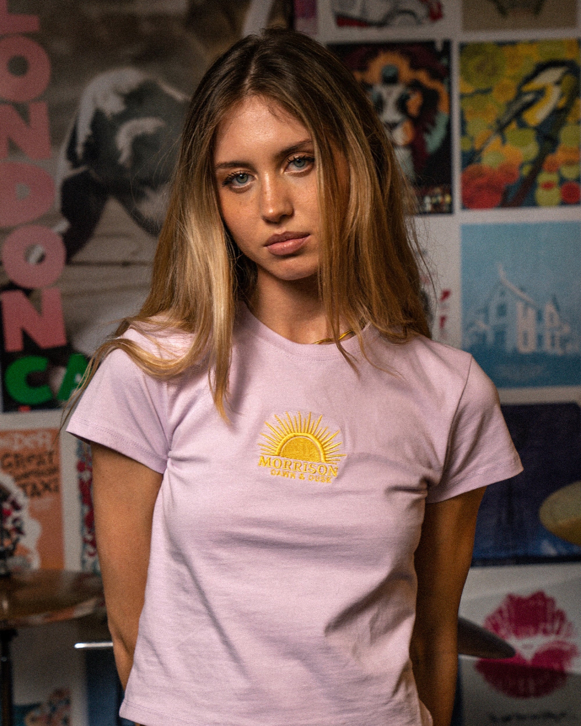 Sunset Malva Tee
