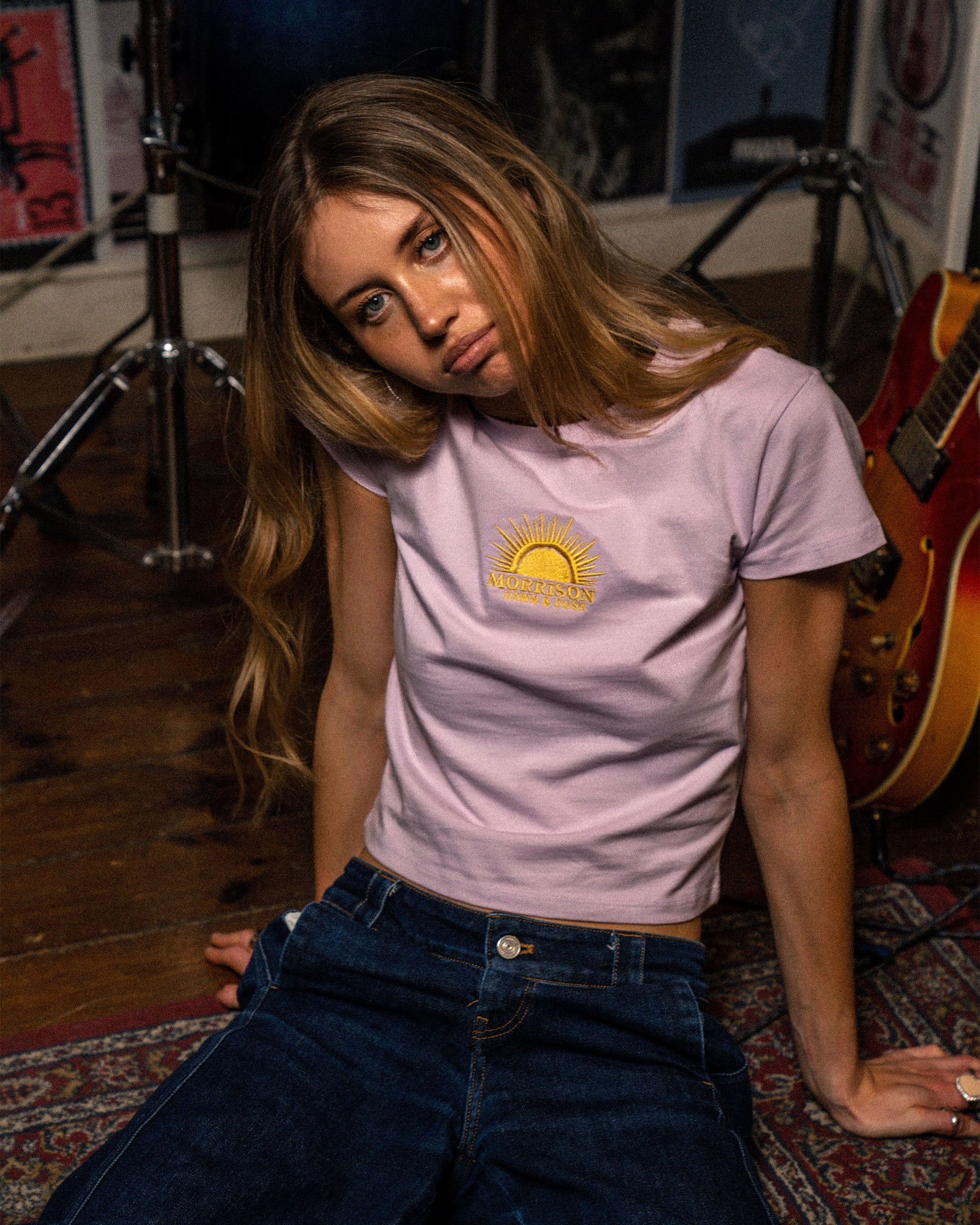 Sunset Malva Tee