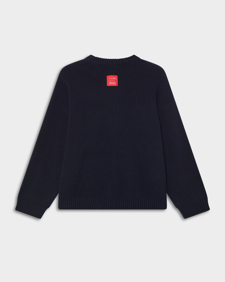 WORLD BLUE KNIT