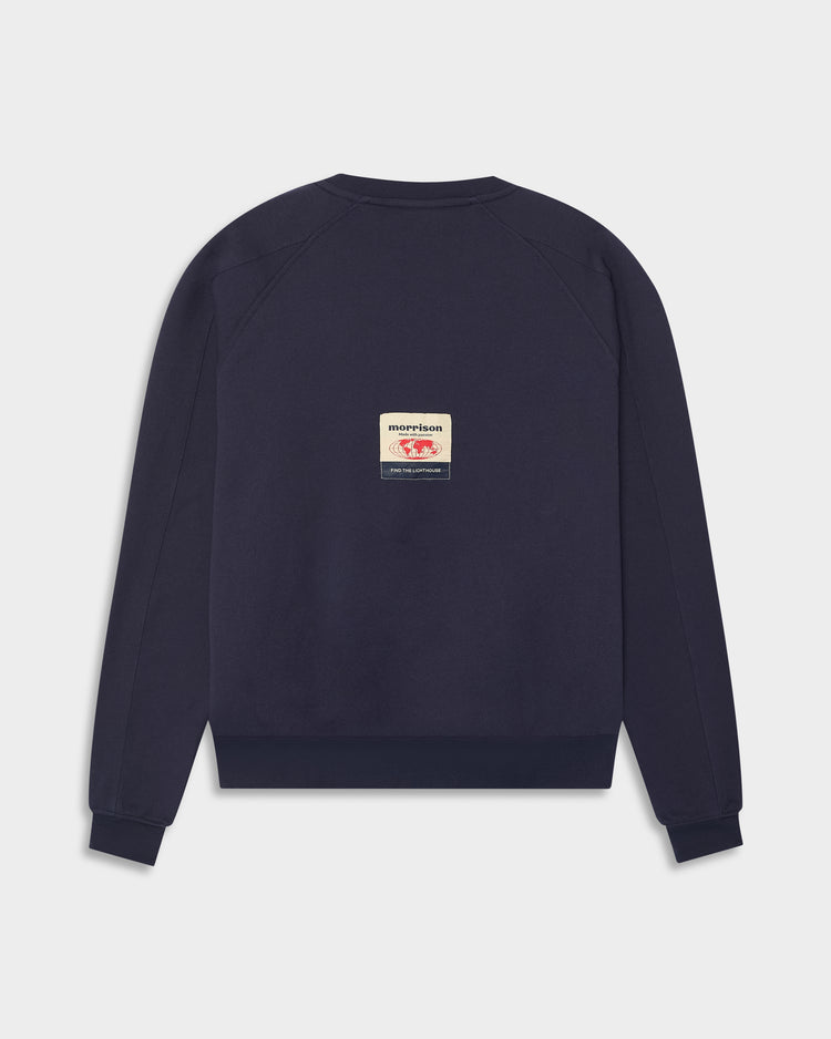 WORLD BLUE LOOSE SWEAT