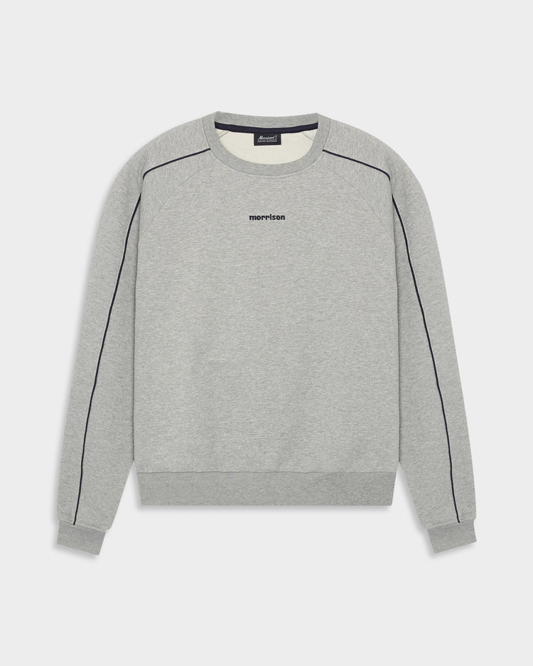 WORLD GREY LOOSE SWEAT
