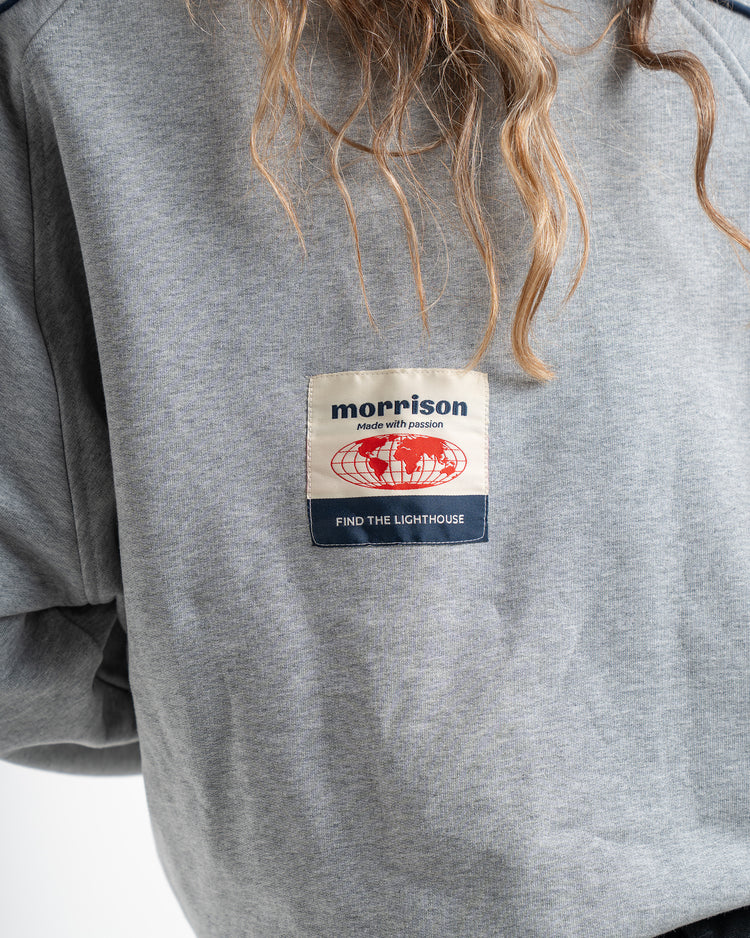 WORLD GREY LOOSE SWEAT