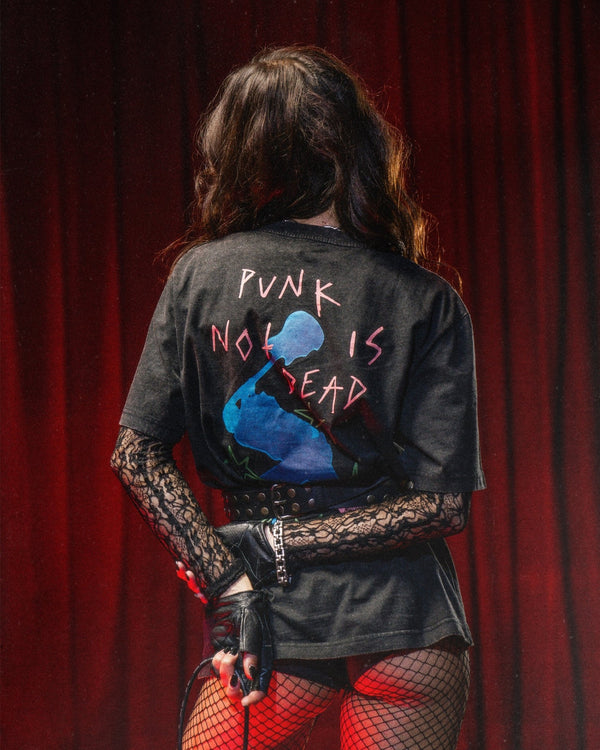 ACID BLACK PUNK TEE - CAMISETA - Morrison Shoes