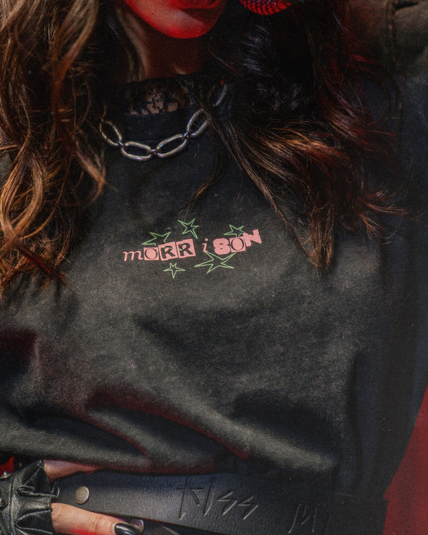 ACID BLACK PUNK TEE - CAMISETA - Morrison Shoes