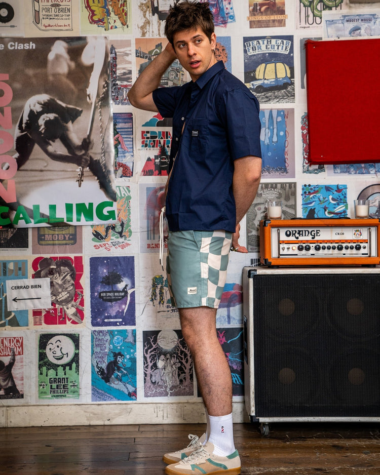 Blue Bowling Shirt - CAMISETA - Morrison Shoes