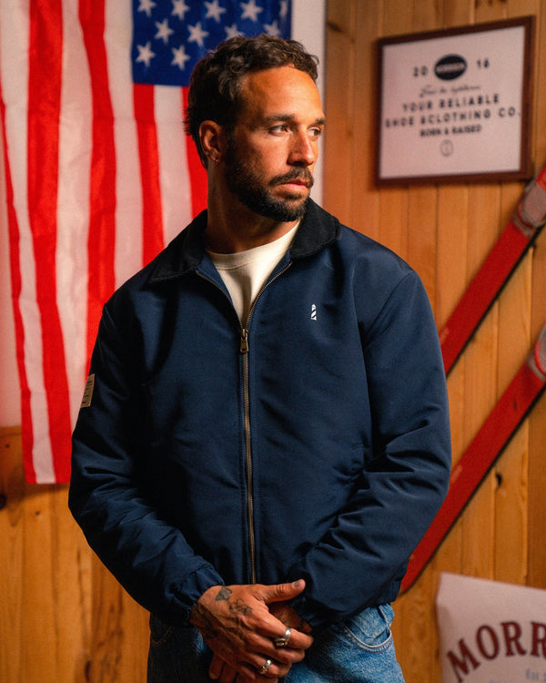 Blue Reliable Jacket - CHAQUETAS - Morrison Shoes