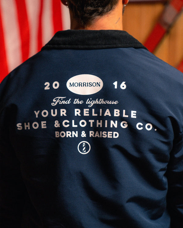 Blue Reliable Jacket - CHAQUETAS - Morrison Shoes