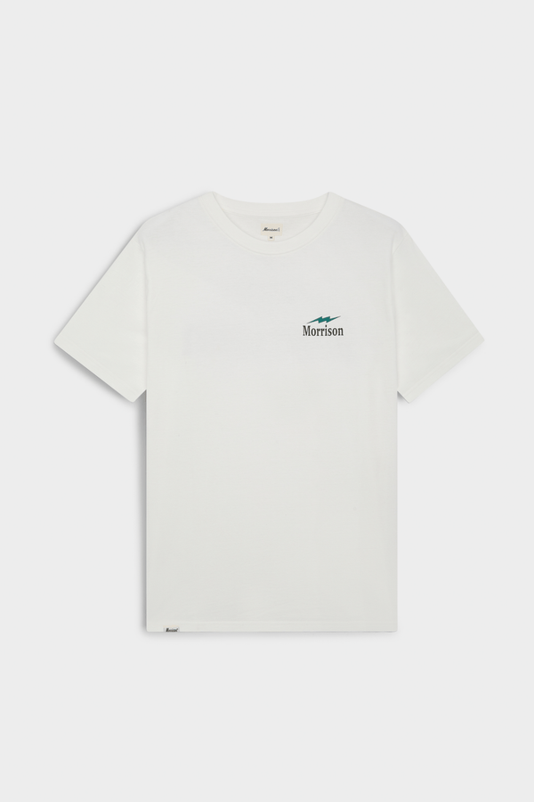 Bolt White Tee - CAMISETA - Morrison Shoes