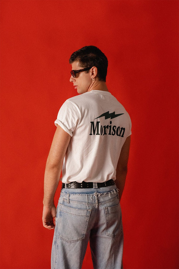 Bolt White Tee - CAMISETA - Morrison Shoes