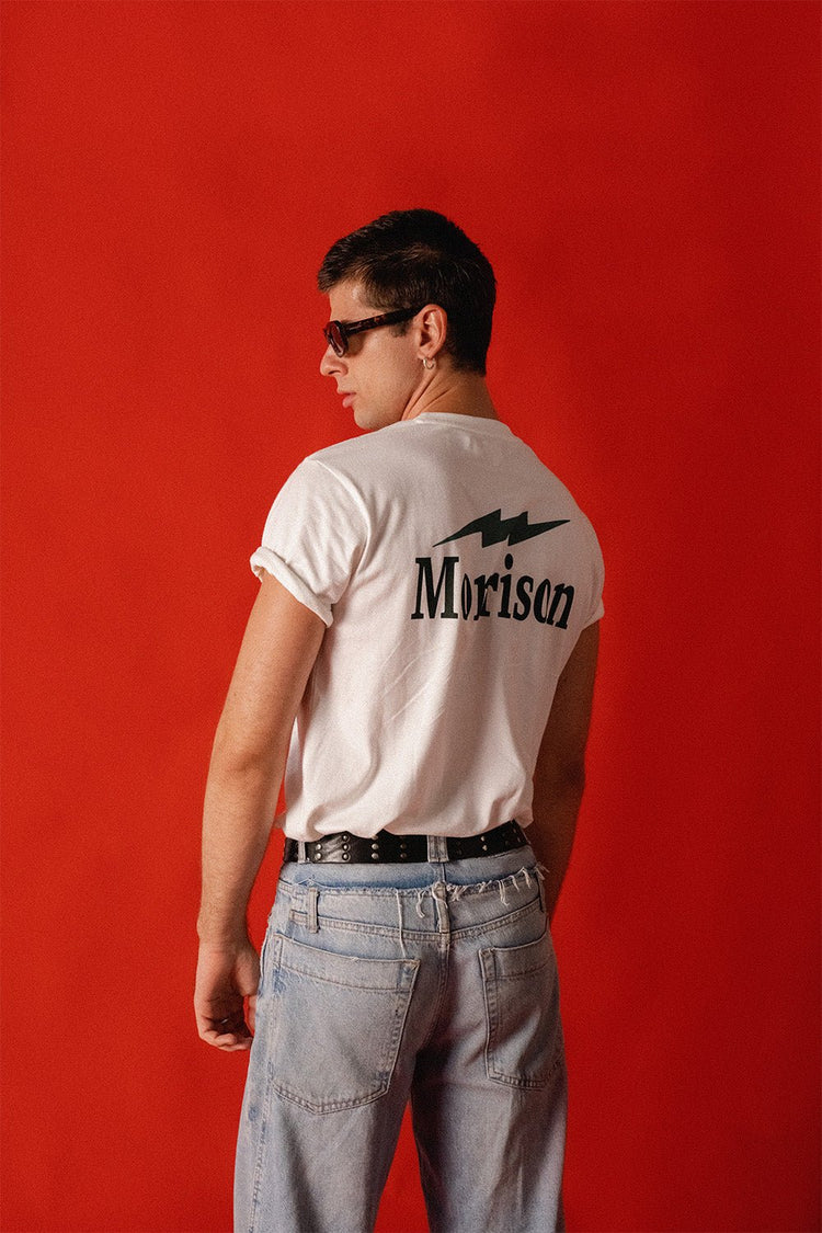 Bolt White Tee - CAMISETA - Morrison Shoes