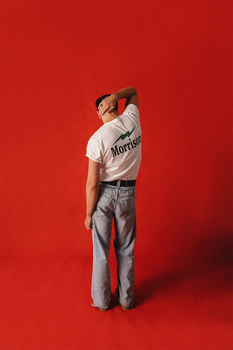 Bolt White Tee - CAMISETA - Morrison Shoes