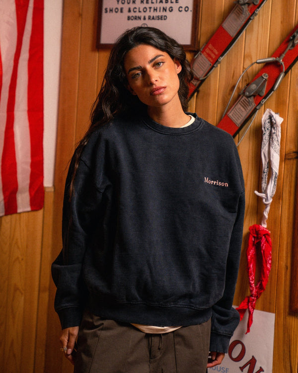 Branded Acid Crewneck - SUDADERAS - Morrison Shoes