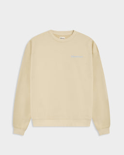 Branded Cream Crewneck - SUDADERAS - Morrison Shoes